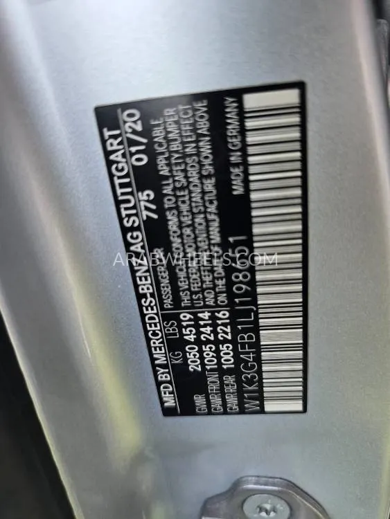 مرسيدس بنز كلاس A 2020 for Sale in الشارقة Image-13