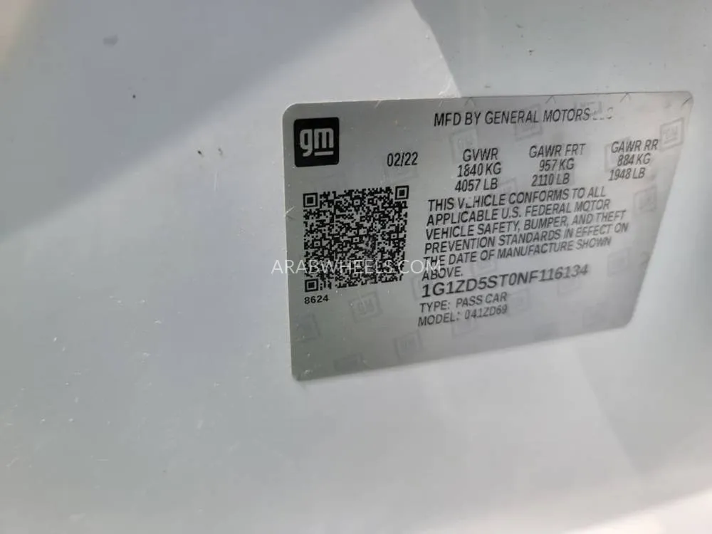 Chevrolet Malibu 2022 for Sale in Sharjah Image-20