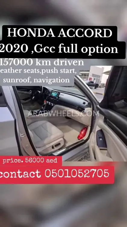Honda Accord 2020 for Sale in Sharjah Image-7