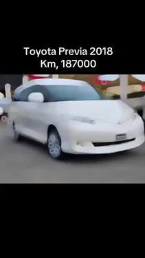 تويوتا بريفيا إس سعة ٢.٤ لتر 2018 for Sale