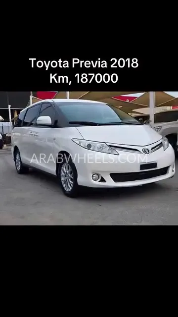 تويوتا بريفيا 2018 for Sale in رأس الخيمة Image-3