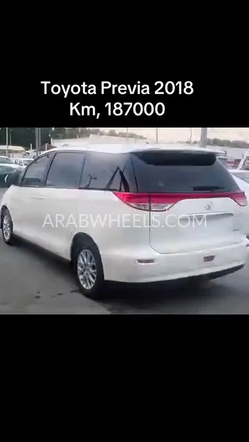 تويوتا بريفيا 2018 for Sale in رأس الخيمة Image-7