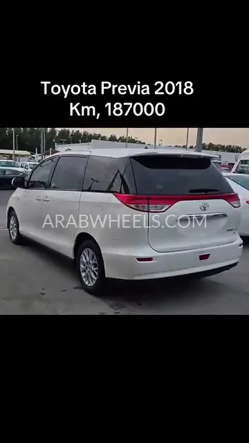 تويوتا بريفيا 2018 for Sale in رأس الخيمة Image-8