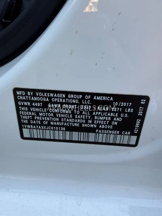 Volkswagen Passat 2018 for Sale in Sharjah Image-8