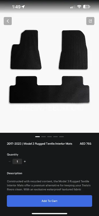 Tesla Model 3 2023 for Sale in Ajman Image-20