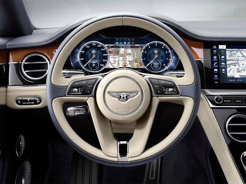 Bentley Continental GT Interior 