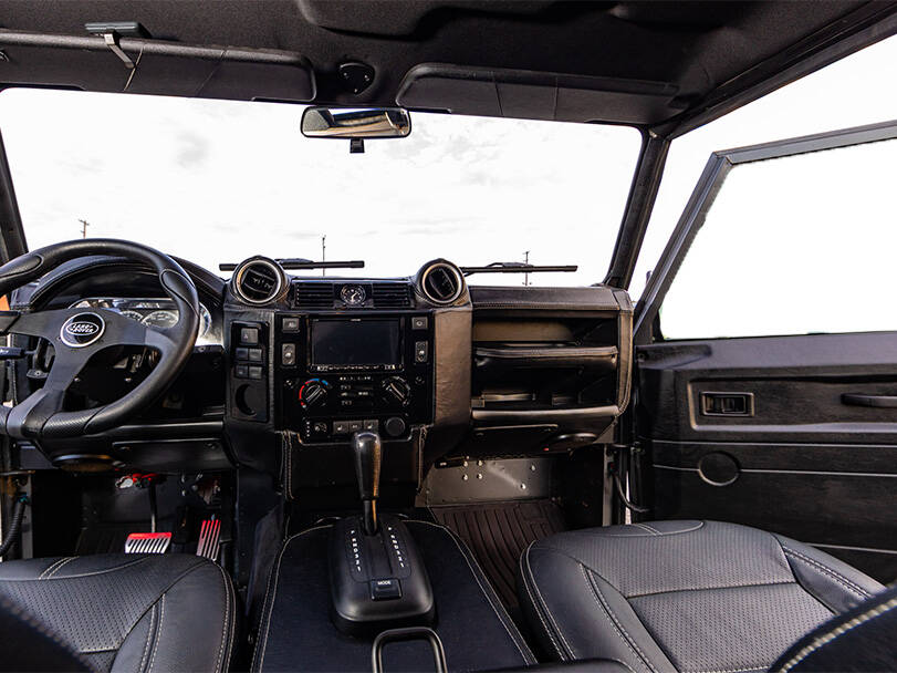 Land Rover Defender Interior 