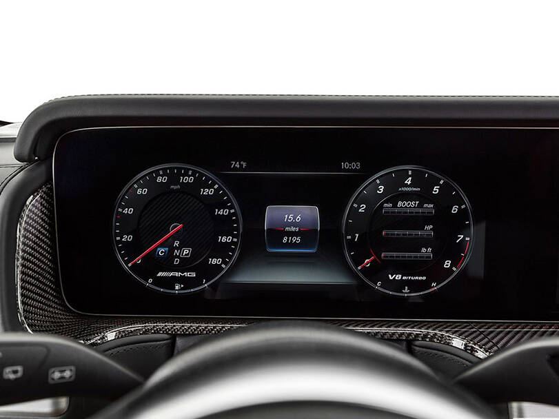 Mercedes Benz G Class Interior 