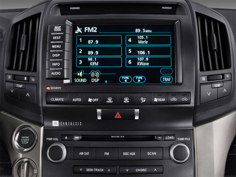 Toyota Land Cruiser 4th (J200) Generation Interior 