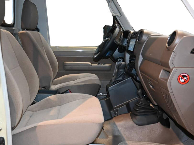 Toyota Land Cruiser 70 Series 2025 Interior Back Seats