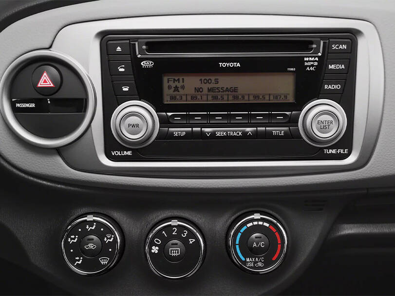 Toyota Yaris Interior 