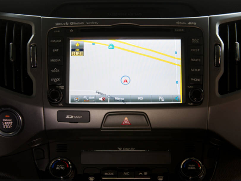 كيا سبورتاج الداخلية 