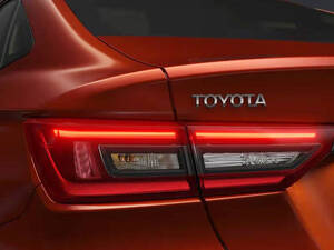Toyota Yaris Exterior Tail Light