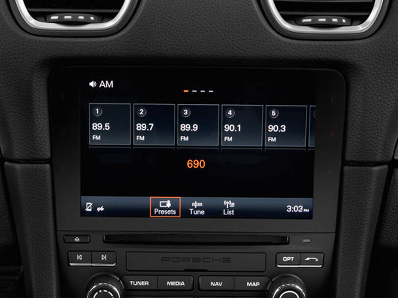 بورشه كايمان الداخلية 