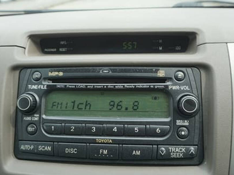 Toyota Fortuner 1st (AN50) Generation Interior 