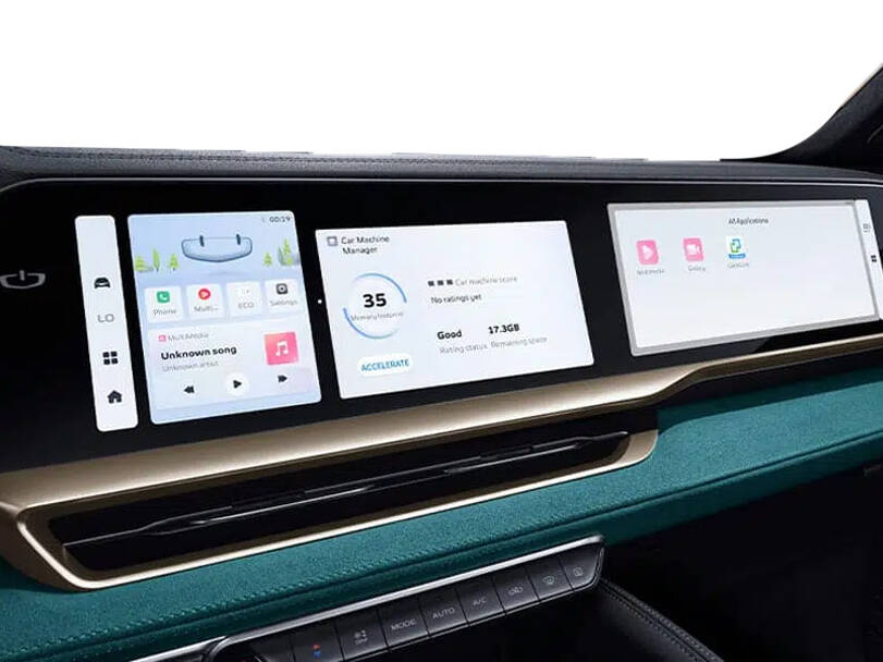 جيلي مونجارو الداخلية Infotainment System