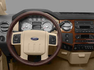 Ford F550 Interior 