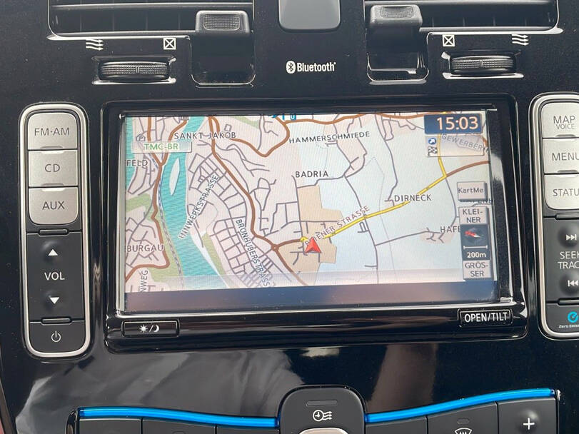 Nissan Leaf Interior 