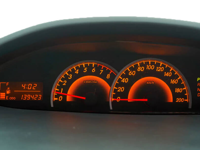 تويوتا فيوس الجيل الثاني (XP90) الداخلية 