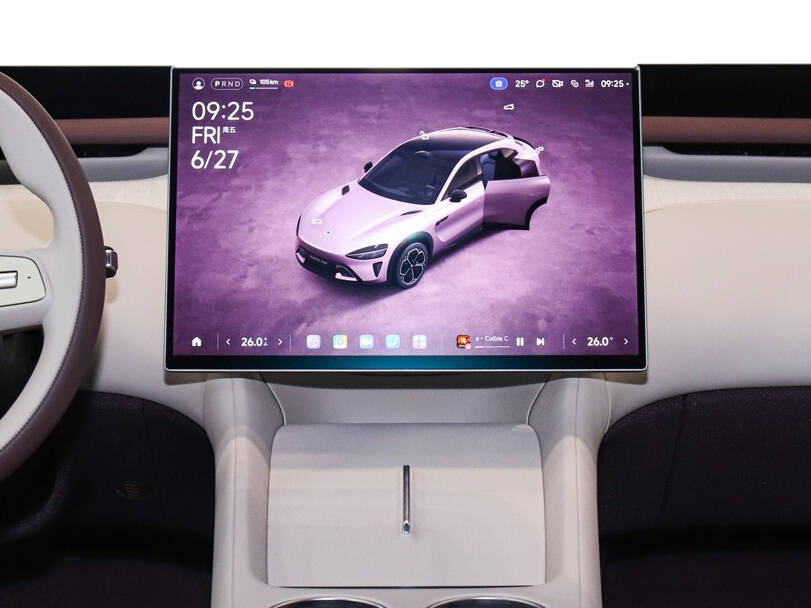 شاومي يو يو 7 الداخلية Infotainment System