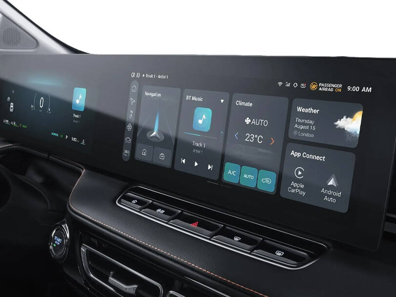 إم جي HS الداخلية Infotainment System