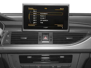 Audi S6 Interior Infotainment System