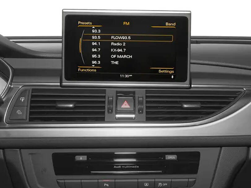 أودي إس 6 الداخلية Infotainment System